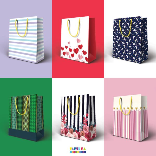 Kit 12 Sacolas Medias Papel  Dinossauro 24 X 22 x 7,5 cm - Imagem 5
