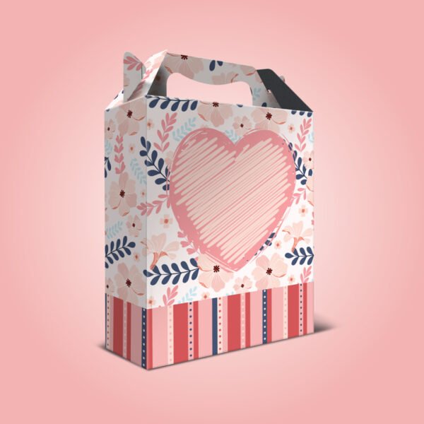 Kit 12 Caixas Médias Presente Papel Ecológico Mães 17,5 x 20,6 x 7,2 cm - Imagem 4